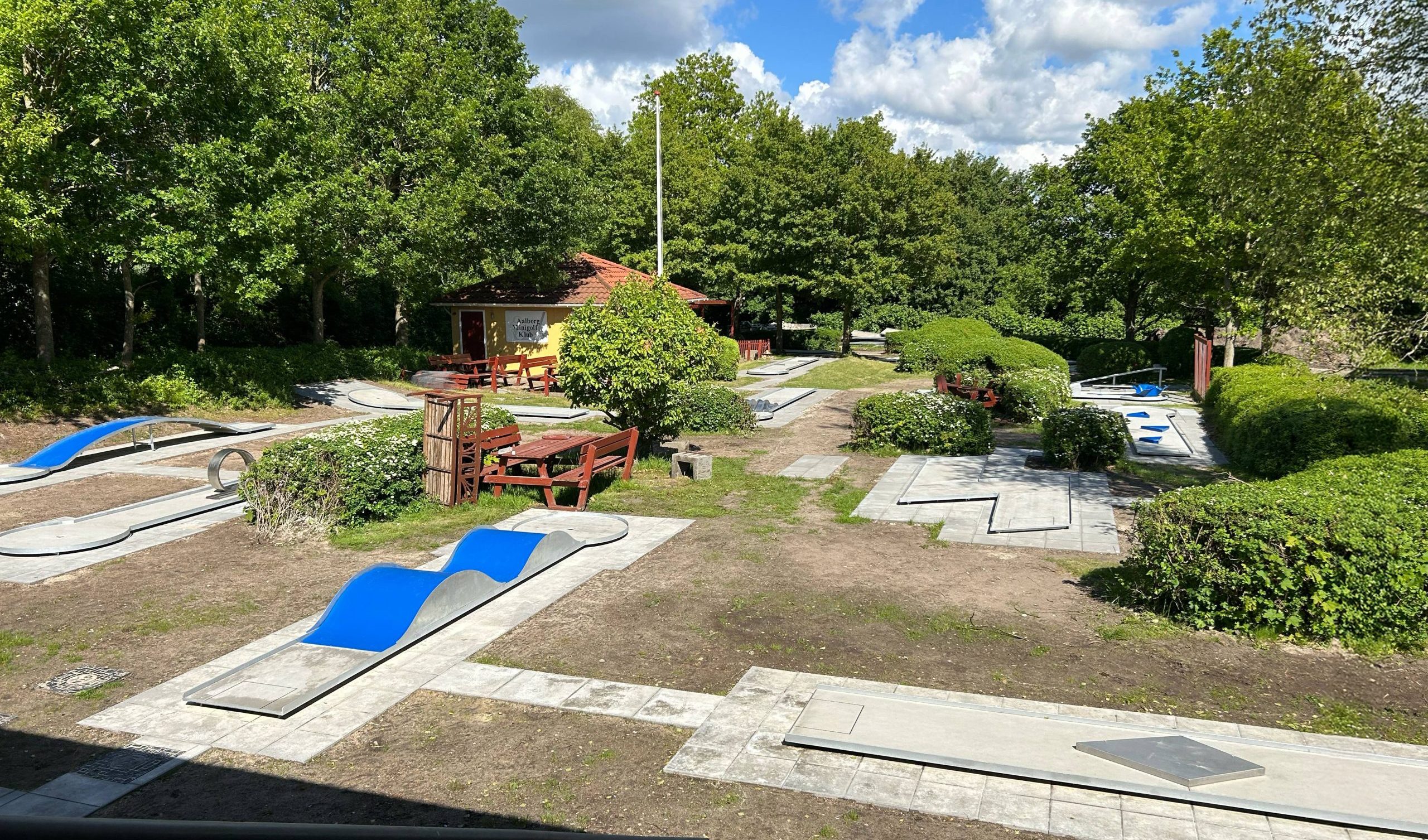 Aalborg Minigolf Klubs nye baner, 28.5.2025