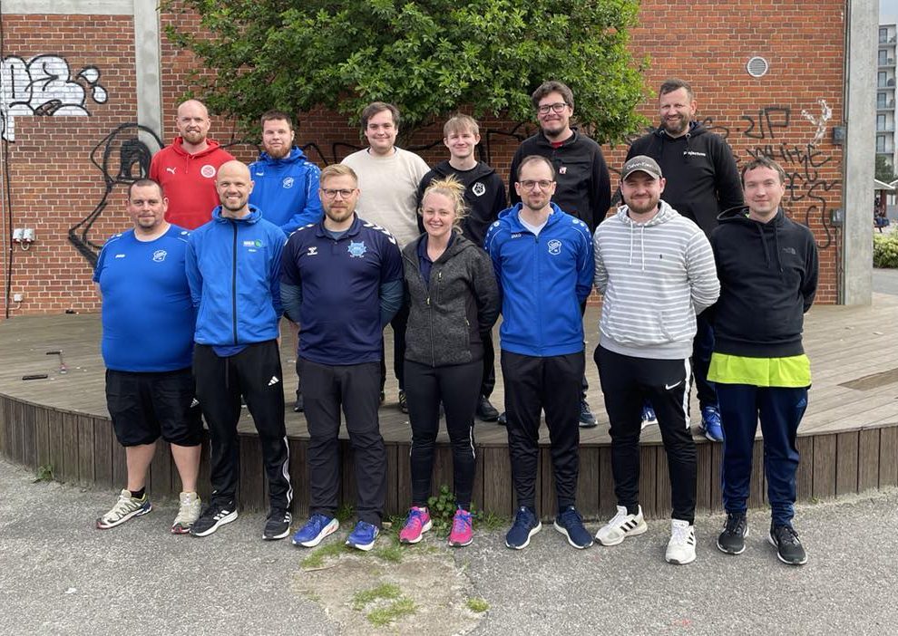 Del af bruttolandshold i minigolf 2025 var samlet ved DM på filt ved Putter Team i Odense.