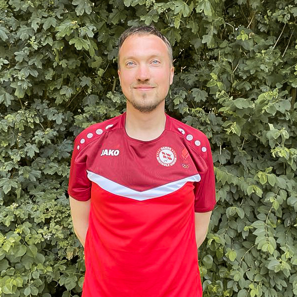 Benjamin Skjoldan, landstræner for herre- og damelandsholdet i minigolf.
